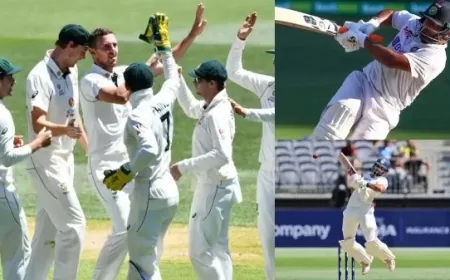 150 ரன்களுக்கு இந்திய அணி ஆல் அவுட் - மானம் காத்த ரிஷப் பண்ட் மற்றும் நிதீஷ் குமார் ரெட்டி!