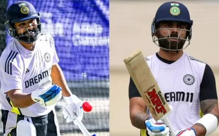 கையில் பந்துடன் விராட் கோலி.. கடும் பயிற்சியுடன் தயாராகும் இந்திய வீரர்கள்!