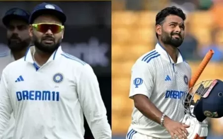 ரிஷப் பண்ட் படைத்த மாபெரும் சாதனை...  26 வயதில் மைல்கல் ரெக்கார்ட்