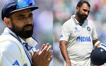 முகமது ஷமிக்கு நடந்தது என்ன? உண்மையை வெளியிட்ட பிசிசிஐ மருத்துவக் குழு!