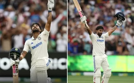 122 ஆண்டு வரலாற்றை மாற்றிய இந்திய அணியின் இளம் வீரரின் புதிய ரெக்கார்டு! மாபெரும் சாதனை!