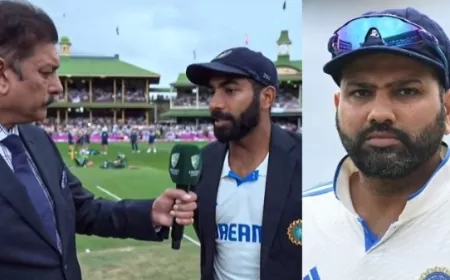 விலகிய ரோகித் சர்மா... கேப்டனாக பும்ரா நியமனம்.. பிசிசிஐ அதிரடி நடவடிக்கை