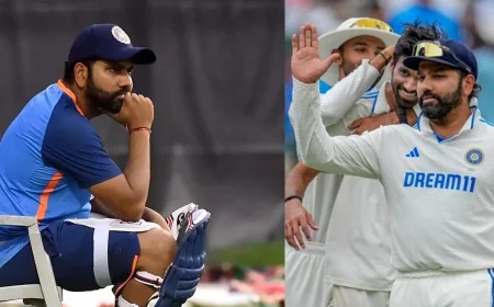 டெஸ்ட் தொடரில் மீண்டும் ரோஹித் சர்மா.. கேப்டனா? சூசகமாக சொன்ன ஹிட்மேன்!