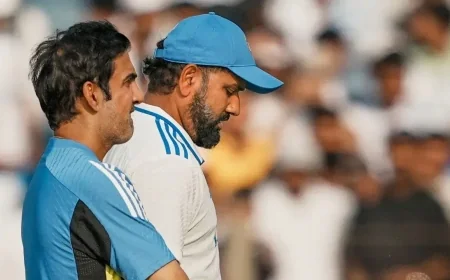 நான் பந்தை நன்றாக அடிக்கவில்லை... பார்டர் கவாஸ்கர் தொடர் குறித்து ரோஹித் சர்மா ஓபன் டாக்!