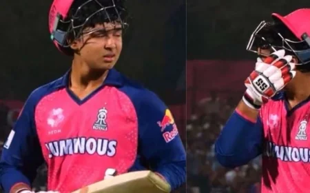 ஆட்டமிழந்ததும் கண்ணீர் விட்ட வீரர்: வைரலாகும் புகைப்படம்