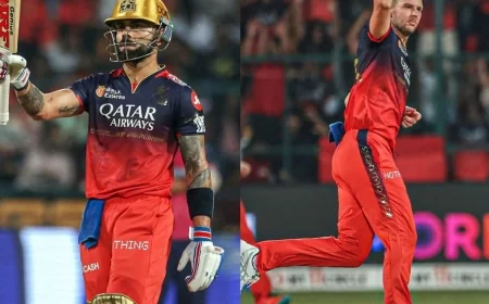 அரைசதம் விளாசி... கிறிஸ் கெய்லை முந்திய கோலி.. மாபெரும் சாதனை!