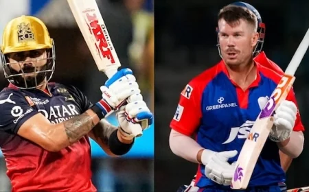 விராட் கோலி படைத்த இரண்டு மெகா சாதனை... டேவிட் வார்னரின் நீண்டகால சாதனை முறியடிப்பு