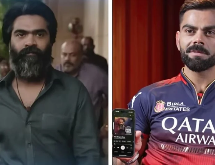 விராட் கோலியின் விருப்பமான சிம்பு பட பாடல்... நீ சிங்கம் தான்! ரசிகர்கள் கொண்டாட்டம்!