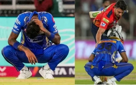 தோல்வியால் உடைந்து போன ஹர்திக்... கண்ணீர் சிந்தியவரை தேற்றிய ஆஸி வீரர்... ரசிகர்கள் நெகிழ்ச்சி!