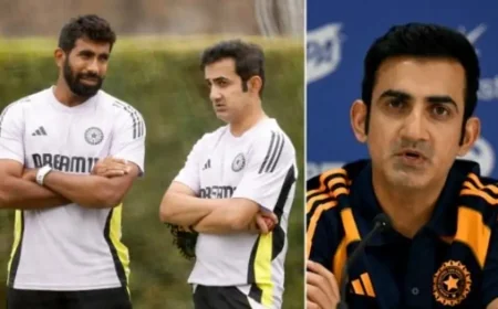 பும்ரா  குறித்து இன்னும் முடிவாகவில்லை... நான் அழுத்தத்தில் இருக்கிறேன் ... கம்பீர் பேச்சு