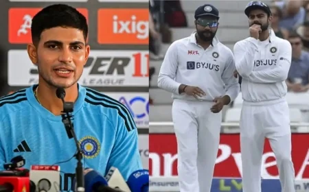 இங்கிலாந்து தொடர் சவால்... கோலி, ரோஹித்திடம் புதிய கேப்டன் சுப்மன் கில் ஆலோசனை!