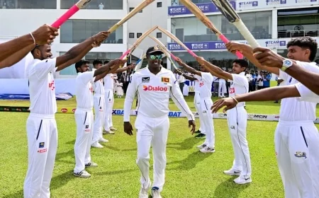 இலங்கை வீரருக்கு மரியாதை... வங்கதேச அணியின் நெகிழ்ச்சி சம்பவம்!