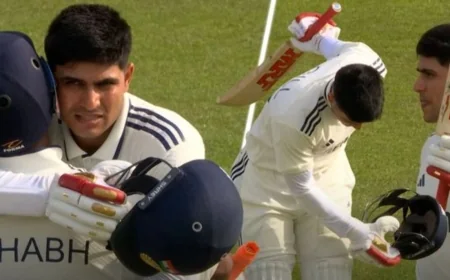 சதமடித்த சுப்மன் கில்... கோலி, கவாஸ்கரை தொடர்ந்து அபாரம்.. பல்வேறு சாதனைகள் படைப்பு!