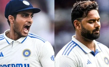 கில், ஜெய்ஸ்வால் அதிரடி சதம்... ரிஷப் பண்ட் அரைசதம்.. முதல் நாளில் இந்திய அணி ரன் குவிப்பு!