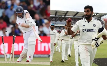 5 விக்கெட் வீழ்த்தி சாதனை படைத்த பும்ரா.. கபில்தேவ், வசீம் அக்ரம் ரெக்கார்ட் முறியடிப்பு