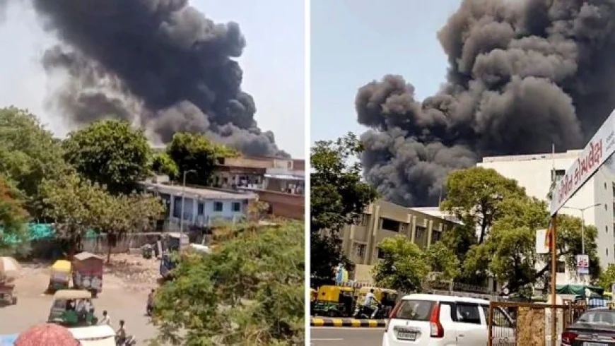 குஜராத்தில் விழுந்து நொறுங்கிய பயணிகள் விமானம் விழுந்தது! 240 பேரின் நிலை என்ன?