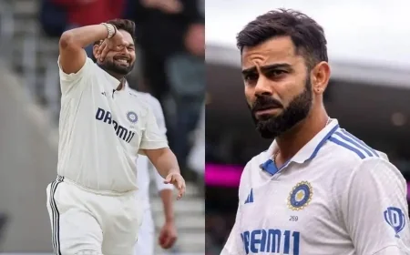 இரண்டாவது டெஸ்ட் போட்டி... ஒரே ஒரு சதம்.... விராட் கோலி ரெக்கார்டை முறியடிக்க வாய்ப்பு... ரிஷப் பண்ட் சாதிப்பாரா?