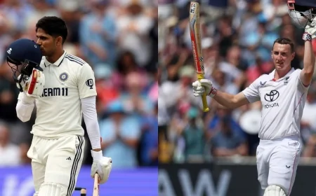 டெஸ்ட் தரவரிசையில் அதிரடி மாற்றம்... முதன்முறையாக டாப் இடத்துக்கு சென்ற சுப்மன் கில்!