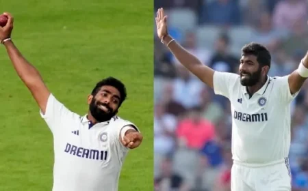 சோகத்திலும் ஒரு சாதனை... இங்கிலாந்து மண்ணில் பும்ராவின் மெகா ரெக்கார்டு!