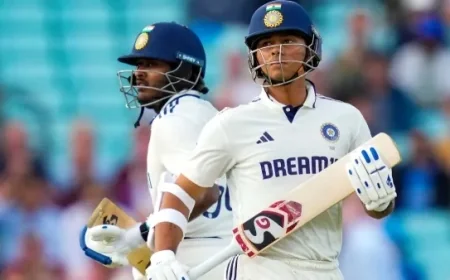 விறுவிறுப்பான கட்டத்தை எட்டிய 5வது டெஸ்ட்.. 2வது இன்னிங்சில் இந்திய அணி துடுப்பாட்டம்