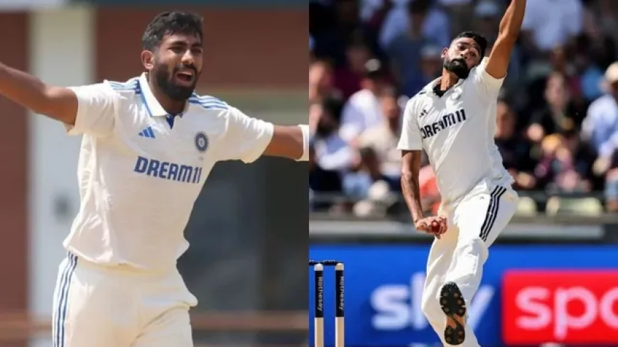 காலில் கட்டு.... காயத்துடன் விளையாடிய சிராஜ்.. நாட்டுக்காக உயிரை கொடுத்து விளையாடிய வீரர்..!