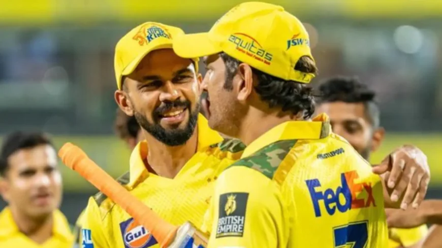 தோனி - ருதுராஜ் சென்னையில் திடீர் சந்திப்பு.. சிஎஸ்கே அணியில் முக்கிய மாற்றம்?