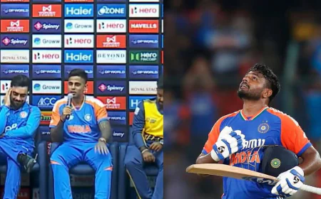 ஆசிய கோப்பை 2025: "சஞ்சு சாம்சன் குறித்து கவலைப்பட வேண்டாம், நாங்கள் பத்திரமாக பார்த்துக் கொள்வோம்" - சூர்யகுமார் யாதவ் உறுதி