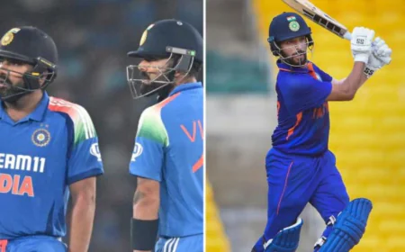  கோலி, ரோஹித் இல்லை! புதிய கேப்டன்களுடன் ஆஸ்திரேலிய தொடரில் களமிறங்கும் இளம் படை!