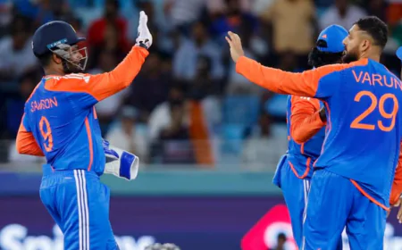 ஐசிசி தரவரிசை: வருண் சக்கரவர்த்தி டி20 பந்துவீச்சாளர்களில் முதலிடம் பிடித்து வரலாற்றுச் சாதனை!