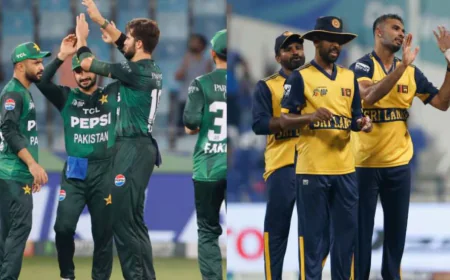 தொடரை விட்டு கிட்டத்தட்ட வெளியேறியது இலங்கை.. பேட்டிங்கில் தடுமாறிய பாகிஸ்தான்