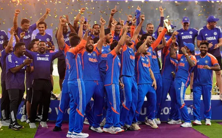 ஒன்பதாவது முறையாக வாகைசூடிய இந்தியா; கோப்பையைப் பெற மறுத்ததால் புதிய சர்ச்சை