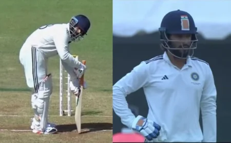 ஏமாற்றமளித்த ரிஷப் பந்த்; குறைந்த ரன்களுக்கு விக்கெட் இழப்பு... ரசிகர்கள் ஏமாற்றம்!