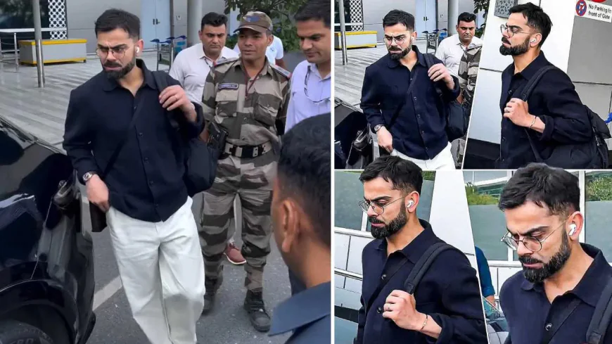 தனி விமானம் தேவையில்லை... இந்திய அணியுடனே வருகிறேன்.. டெல்லி வந்து சேர்ந்த விராட் கோலி