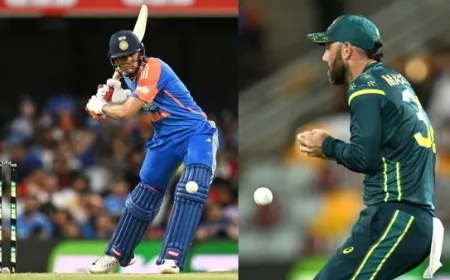 இந்தியா - ஆஸ்திரேலியா டி20 தொடர்: கடைசிப் போட்டி மழையால் ரத்து; இந்தியா 2-1 என்ற கணக்கில் தொடரைக் கைப்பற்றியது