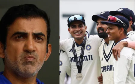 கம்பீர் காலத்தில் இந்திய டெஸ்ட் அணிக்கு சரிவு: சொந்த மண்ணில் 6 போட்டிகளில் 4 தோல்வி – ரசிகர்கள் கடும் அதிருப்தி