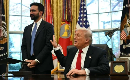 நியூயார்க் புதிய மேயர் மம்தானியை புகழ்ந்த டிரம்ப்: வெள்ளை மாளிகை சந்திப்பில் திடீர் திருப்பம்