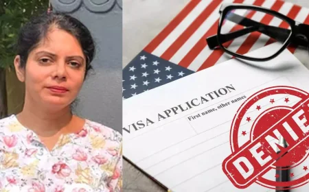 அமெரிக்க விசா நிராகரிப்பு: மன அழுத்தத்தால் உயிரைவிட்ட ஆந்திர மருத்துவர்
