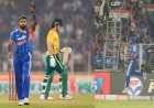 தென் ஆப்பிரிக்காவை 30 ரன்கள் வித்தியாசத்தில் வீழ்த்தி T20 தொடரை கைப்பற்றியது இந்தியா!
