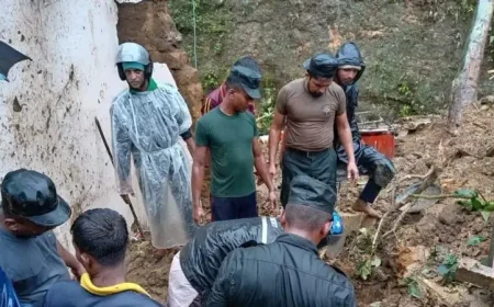 மண்சரிவில் சிக்கி மூன்று நாட்களுக்குப் பின் உயிரோடு மீட்கப்பட்ட குடும்பம் - நடந்தது என்ன?