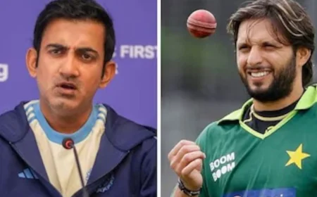 "எல்லா நேரமும் நீங்க சொல்றது சரியாகாது".. கம்பீரை விமர்சித்த அப்ரிடி; ரோஹித், கோலிக்கு ஆதரவு