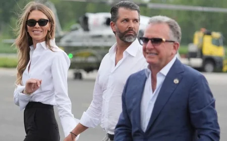 வெள்ளை மாளிகையில் டிரம்ப் ஜூனியரின் நிச்சயதார்த்தம்; வெளியான அறிவிப்பு