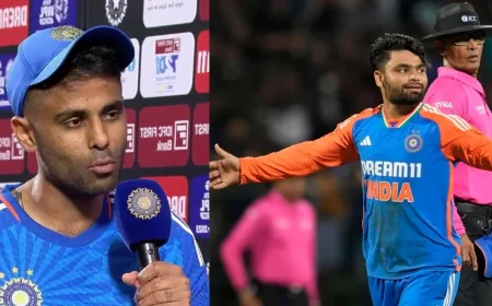 ரிங்கு சிங், இஷான் கிஷன் நியூசிலாந்து டி20 தொடரில் விளையாடுவார்களா? – சூர்யகுமார் யாதவ் அதிரடி