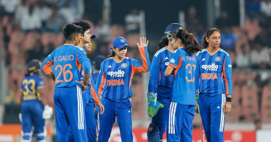 இந்திய மகளிர் டி20 அணி: 221 ரன்கள் சாதனை, இலங்கை 30 ரன்கள் வித்தியாசத்தில் தோல்வி