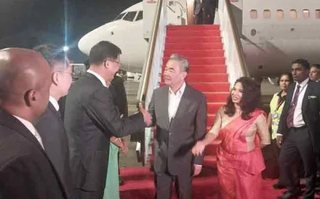 சீன வெளிநாட்டு அமைச்சர் வாங் யீ கொழும்புக்கு உத்தியோகபூர்வ விஜயம்