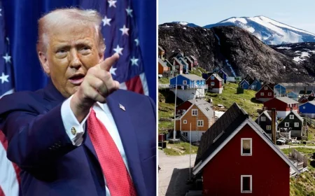 கிரீன்லாந்து விவகாரம்: எதிர்ப்பு தெரிவித்த நாடுகளுக்கு வரி விதிக்கலாம் என ட்ரம்ப் எச்சரிக்கை