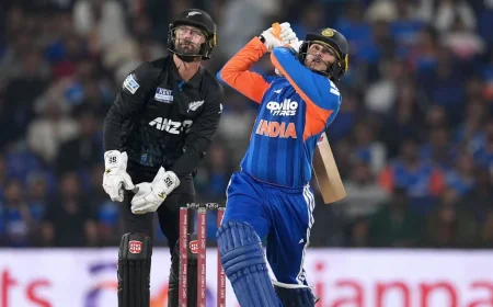 அபிஷேக் சர்மா–ரிங்கு சிங் மரண அடி: நியூசிலாந்தை ஊதித்தள்ளிய இந்தியா