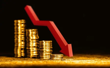 உலக சந்தையில் தங்கம், வெள்ளி விலைகளில் திடீர் வீழ்ச்சி