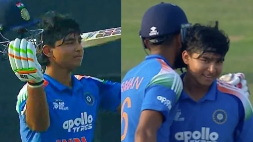 24 பந்துகளில் 10 சிக்சர்கள்! 14 வயது வைபவ் சூர்யவன்ஷி அதிரடியால் கலங்க வைத்த இந்தியா