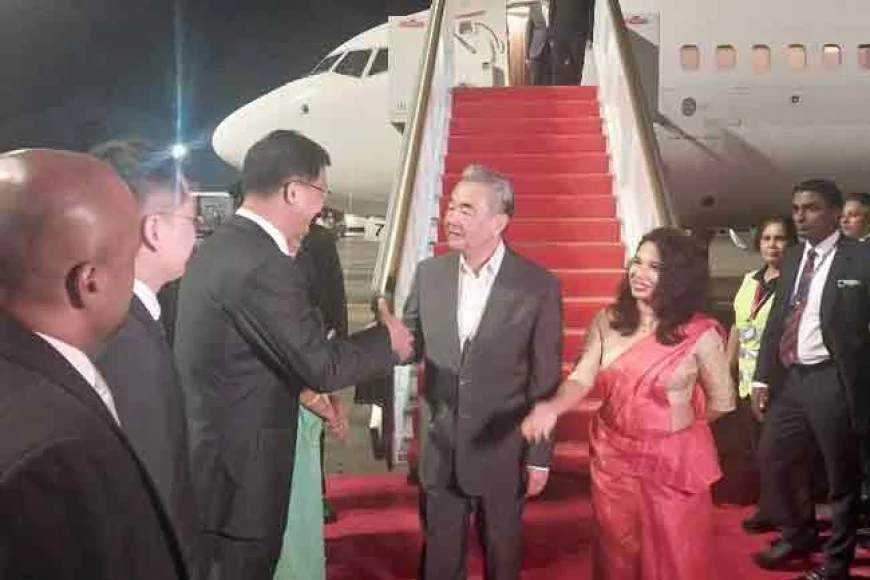 சீன வெளிநாட்டு அமைச்சர் வாங் யீ கொழும்புக்கு உத்தியோகபூர்வ விஜயம்