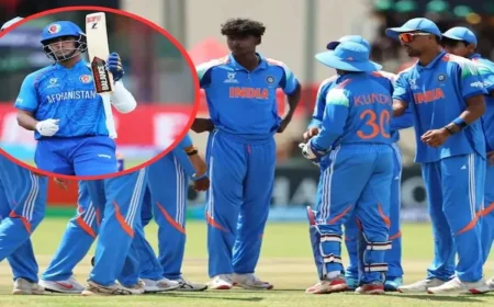 கிரிக்கெட் உலகில் அரிய நிகழ்வு... ஒரே பந்தில் 9 ரன்கள் விட்டு கொடுத்த இந்தியா! நோ பால், Wide கிடையாது!